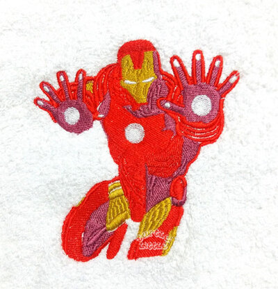 Iron Man Personalised Towel