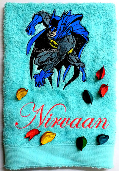 Batman from Justice League Personalised Towel