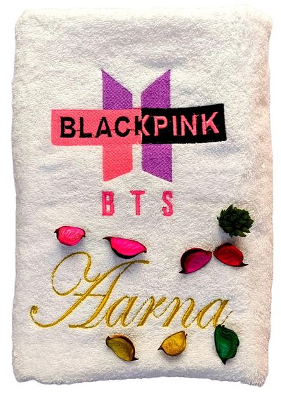 Personalised Kids Bath Towel