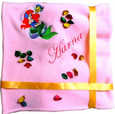 Mermaid Personalised Kids AC Blanket