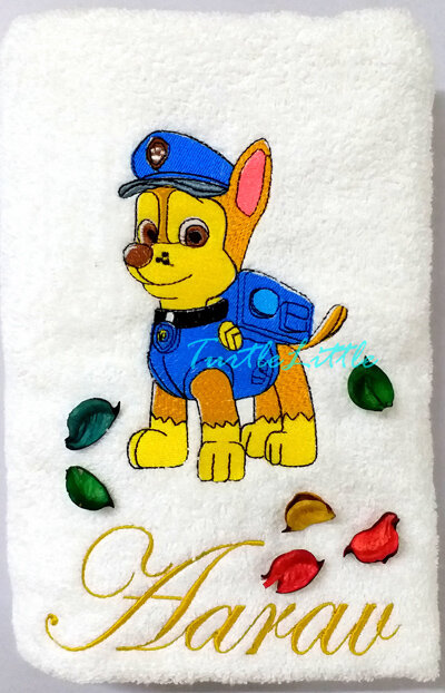 Paw Patrol Personalised Towel