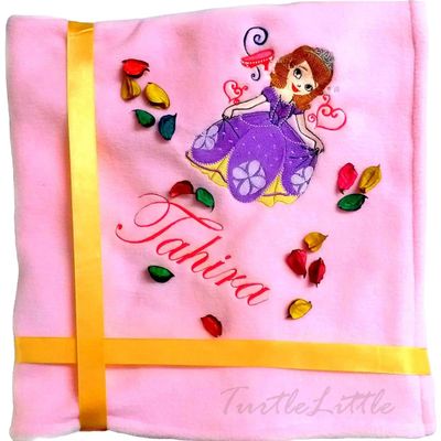 Princess Personalised Kids AC Blanket