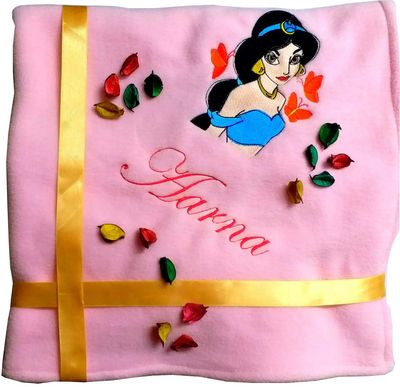 Princess with Butterflies Personalised Kids AC Blanket