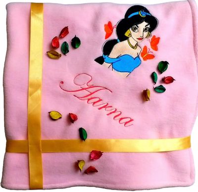 Princess with Butterflies Personalised Kids AC Blanket