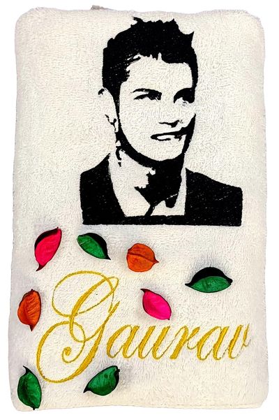Ronaldo Footballer/Soccer Player Personalised Bath Towel
