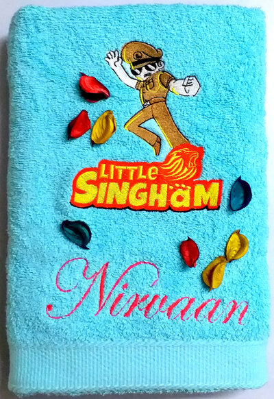 Little Singham Personalised Towel