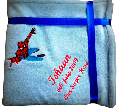 Spiderman Personalised Kids AC Blanket