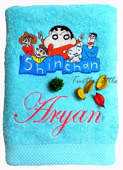 Superhero Personalised Kids Bath Towel