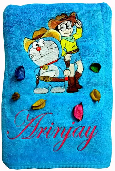 Superhero Personalised Kids Bath Towel