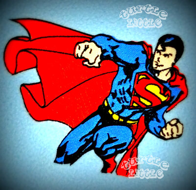 Superman Personalised Kids AC Blanket