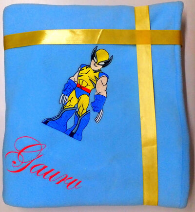 Teenage Wolverine of X- Personalised Kids AC Blanket