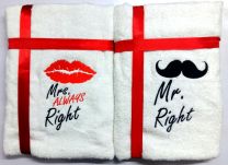 Mr & Mrs Right Couple Set