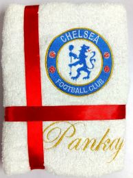 Chelsea Soccer Club Personalised Luxury Towel