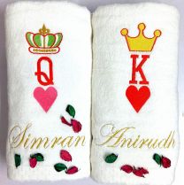 King and Queen of Hearts Couple Set