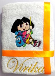 Dora the Explorer Personalised Luxury Towel