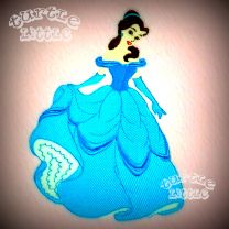 Princess in Blue Luxury Personalised Kids AC Blanket