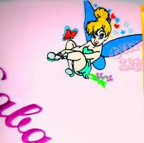 Tinkerbell Luxury Personalised Kids AC Blanket
