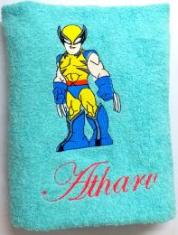 Teenage Wolverine of X-Men Personalised Luxury Towel